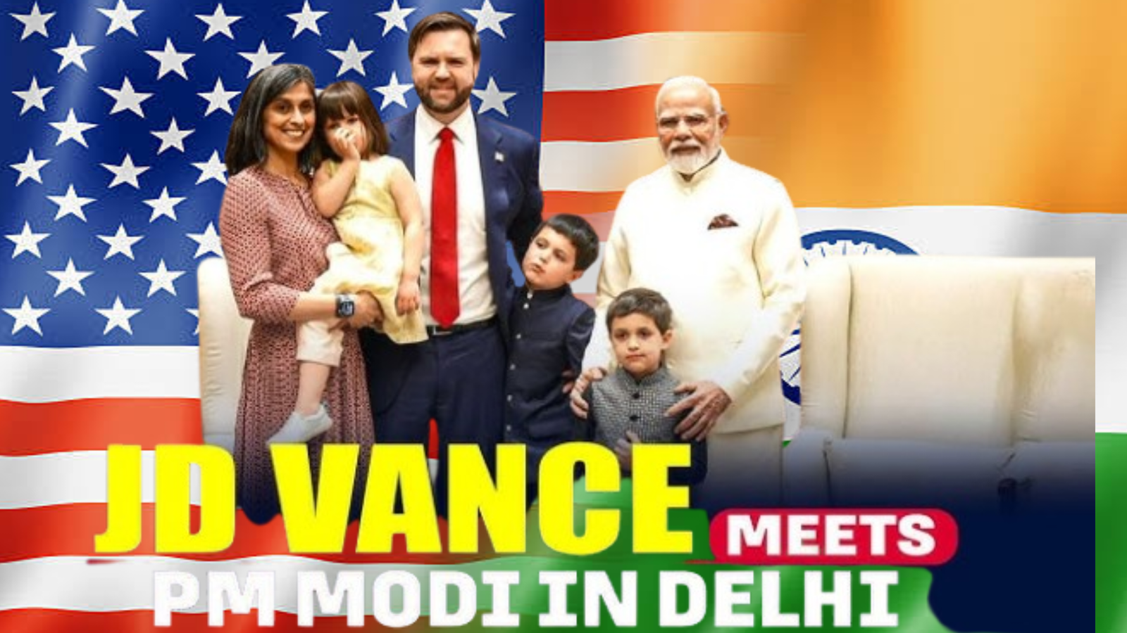 मोदी वेंस राजनयिक वार्ता