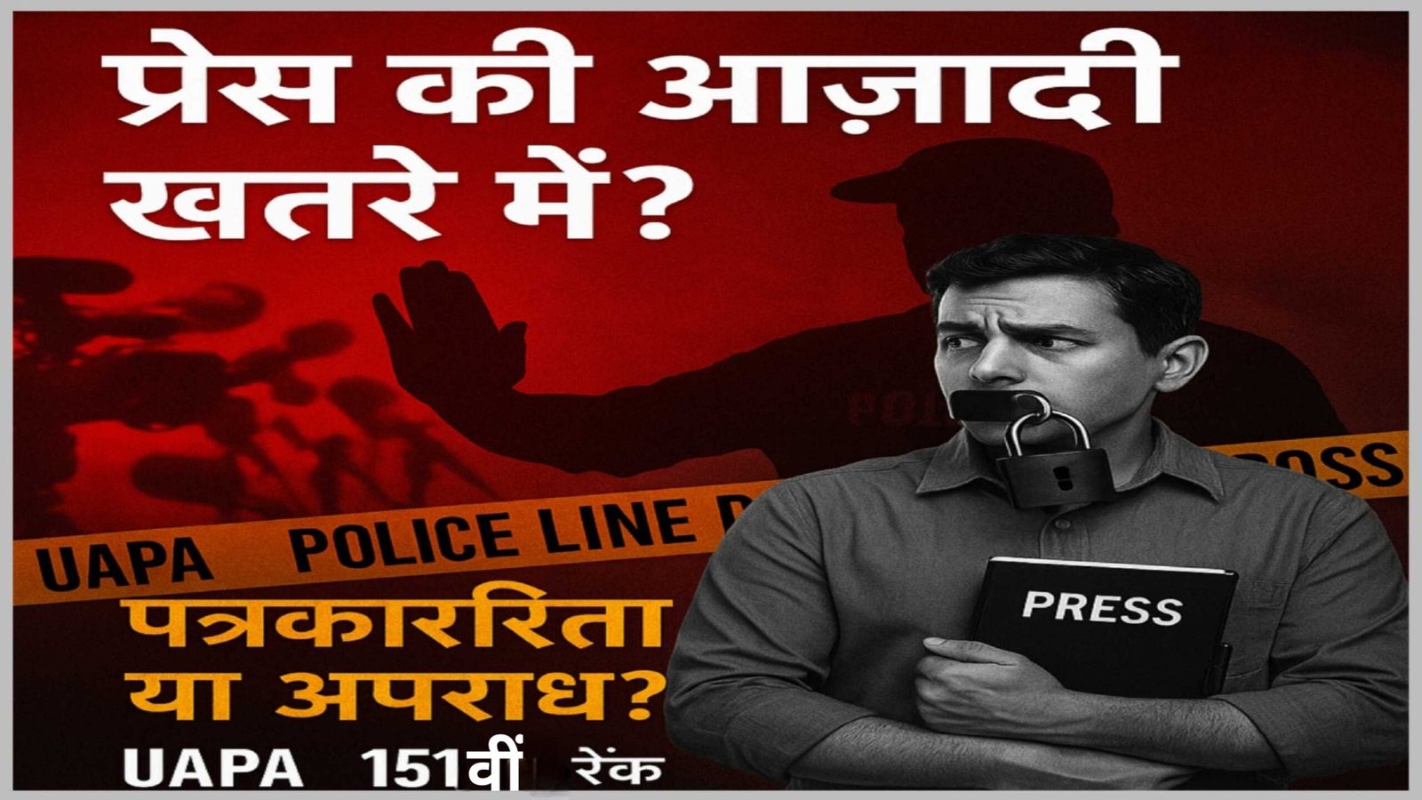 वर्तमान परिप्रेक्ष्य में भारत में प्रेस की आज़ादी