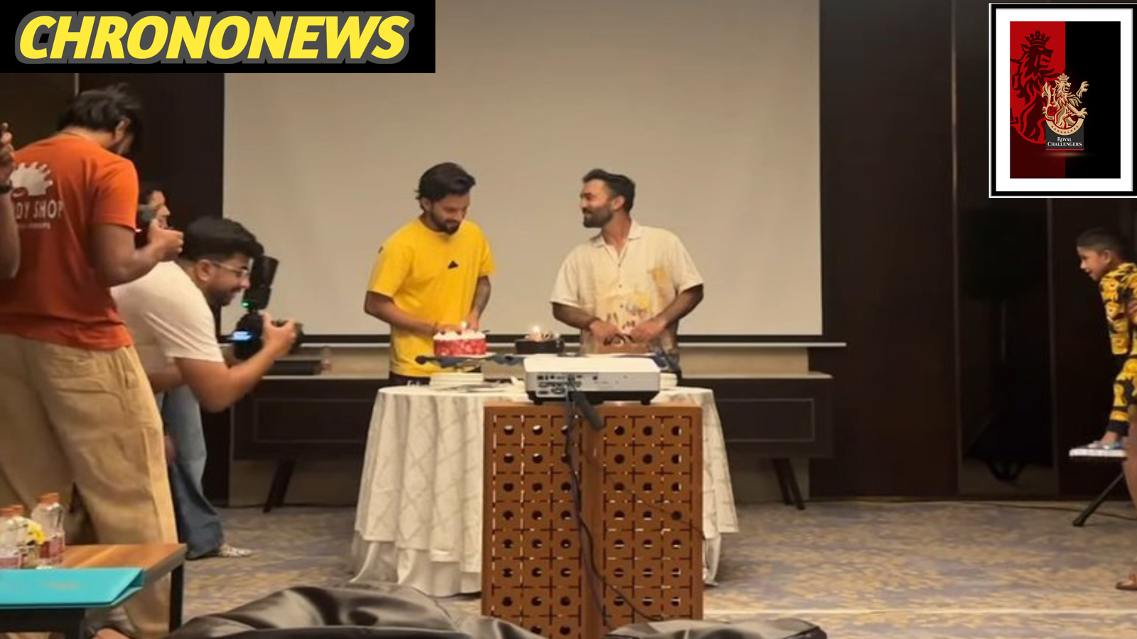 दिनेश कार्तिक जन्मदिन सेलिब्रेशन