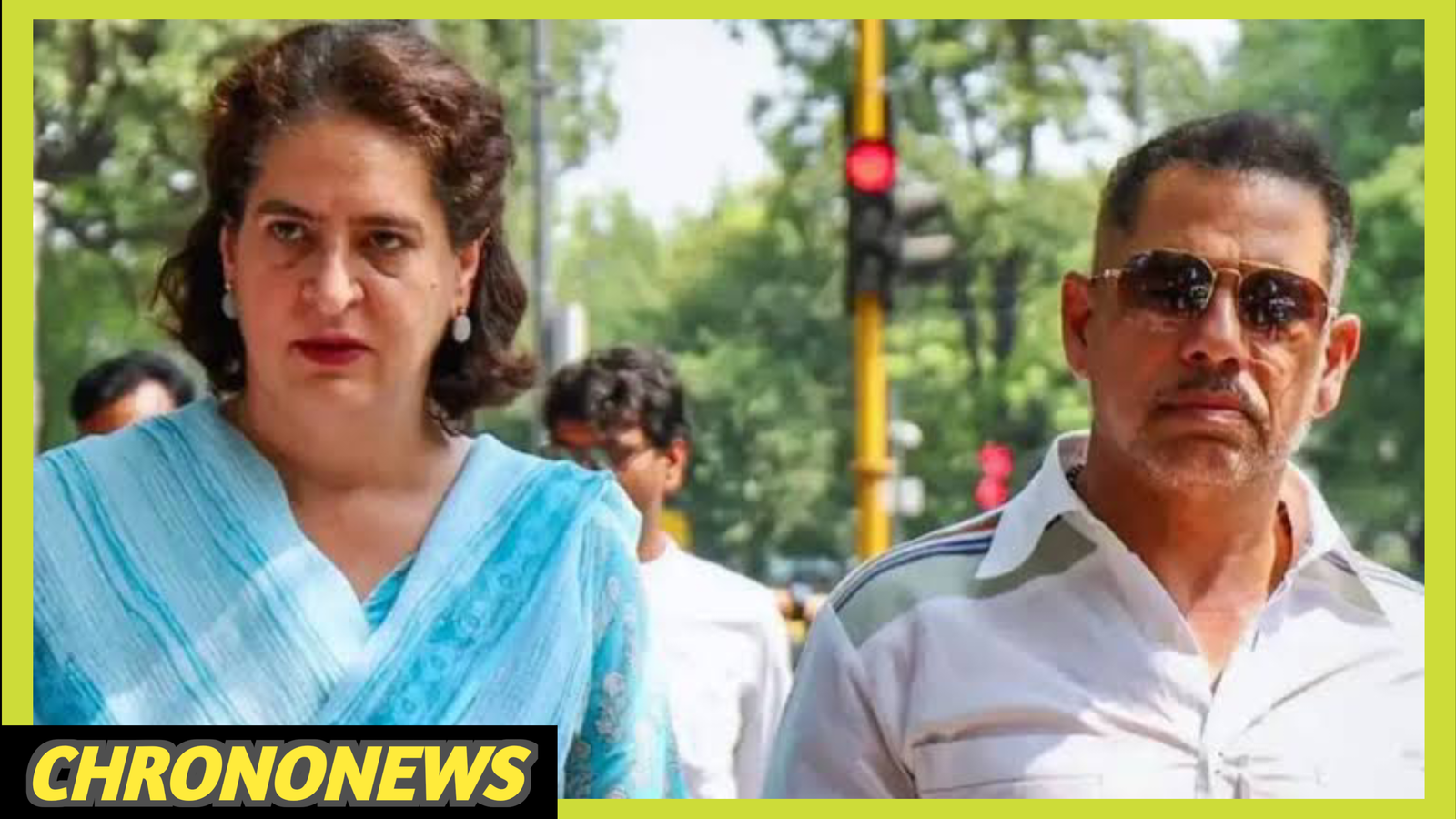 वाड्रा पर चार्जशीट दाखिल