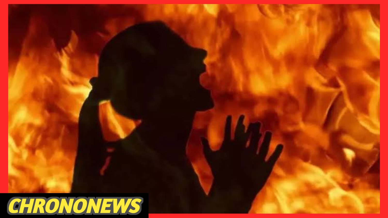 नाबालिग को जलाया