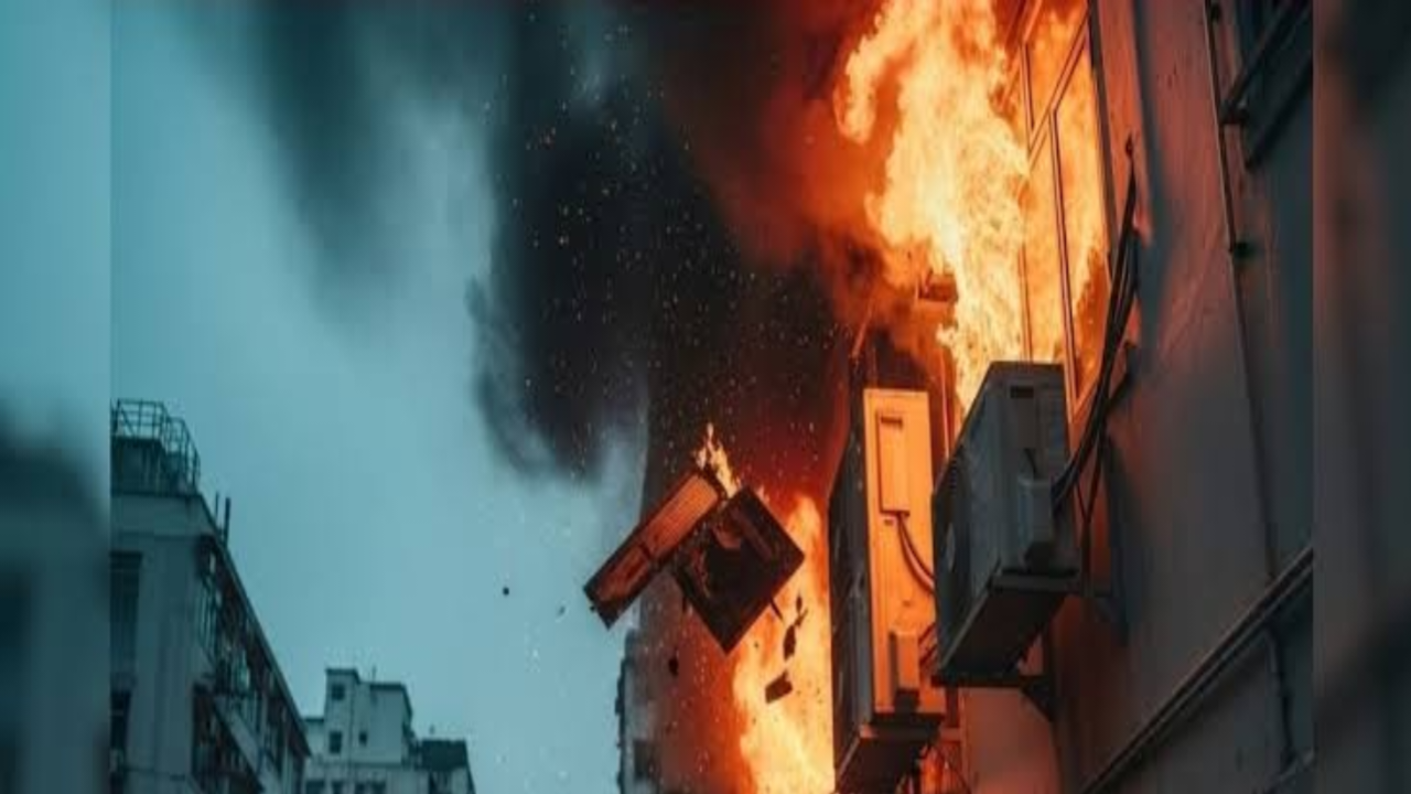 फरीदाबाद एसी विस्फोट