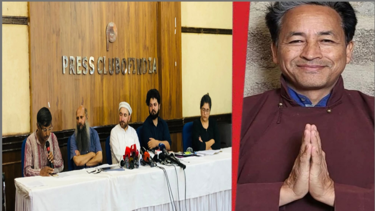 सोनम वांगचुक गिरफ्तारी विरोध