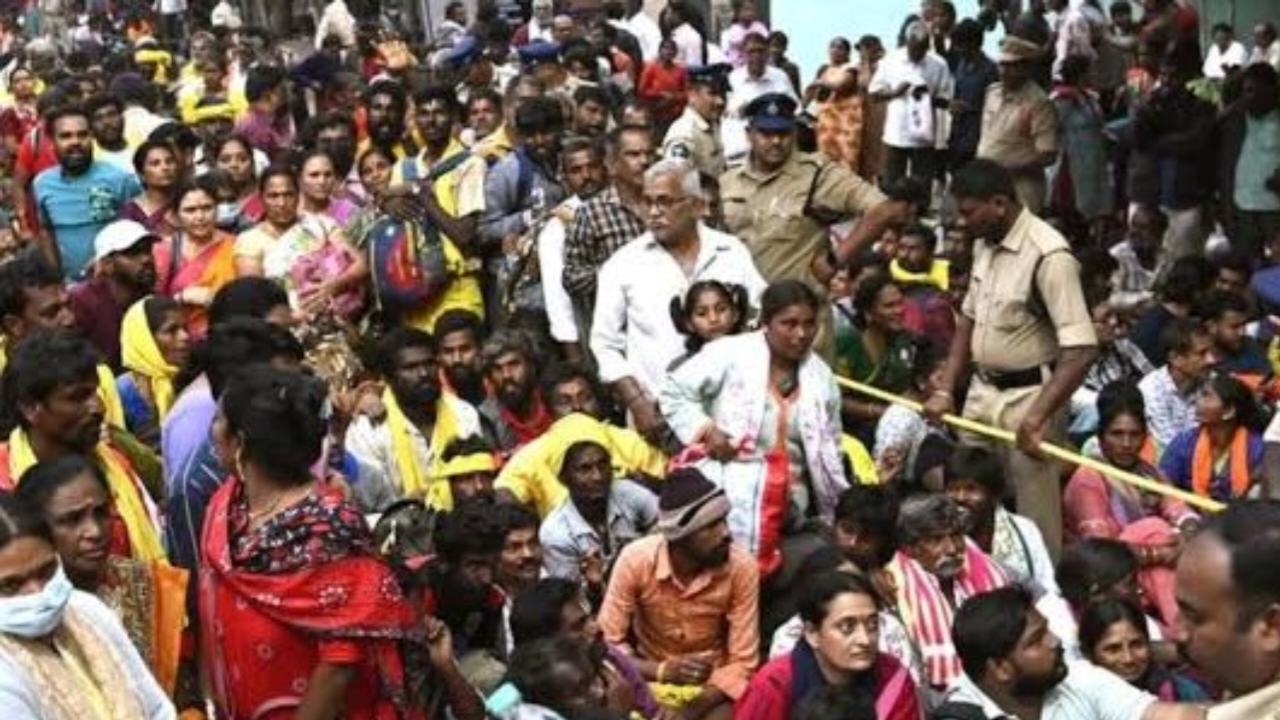 तिरुपति भगदड़ में श्रद्धालु