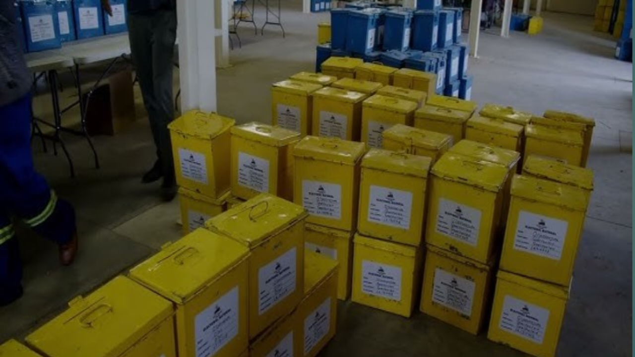 GBA चुनाव बैलेट पेपर