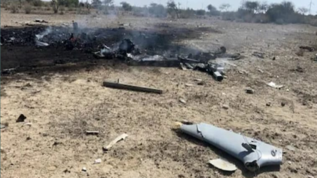 IAF विमान क्रैश प्रयागराज