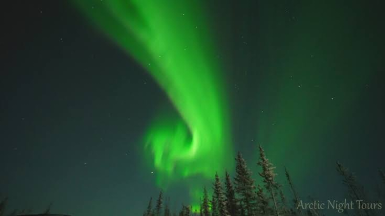 लद्दाख में ऐतिहासिक ऑरोरा