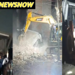 निर्माणाधीन इमारत गिरी