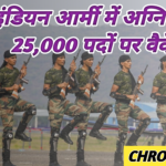 INDIAN ARMY अग्निवीर में 25 हज़ार वैकेंसी की घोषणा