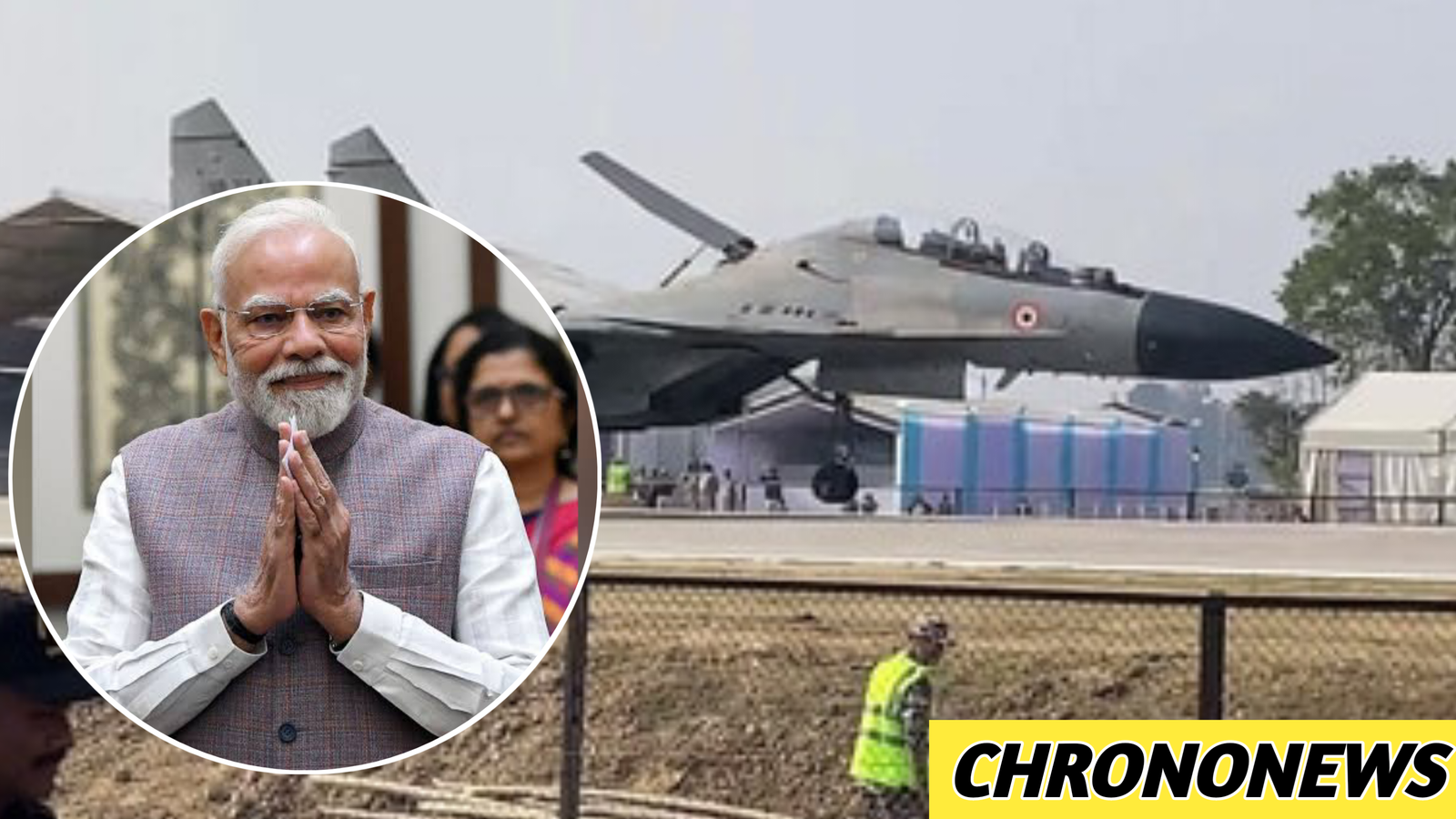 हाइवे पर फाइटर जेट