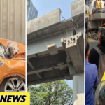 मेट्रो स्लैब गिरा