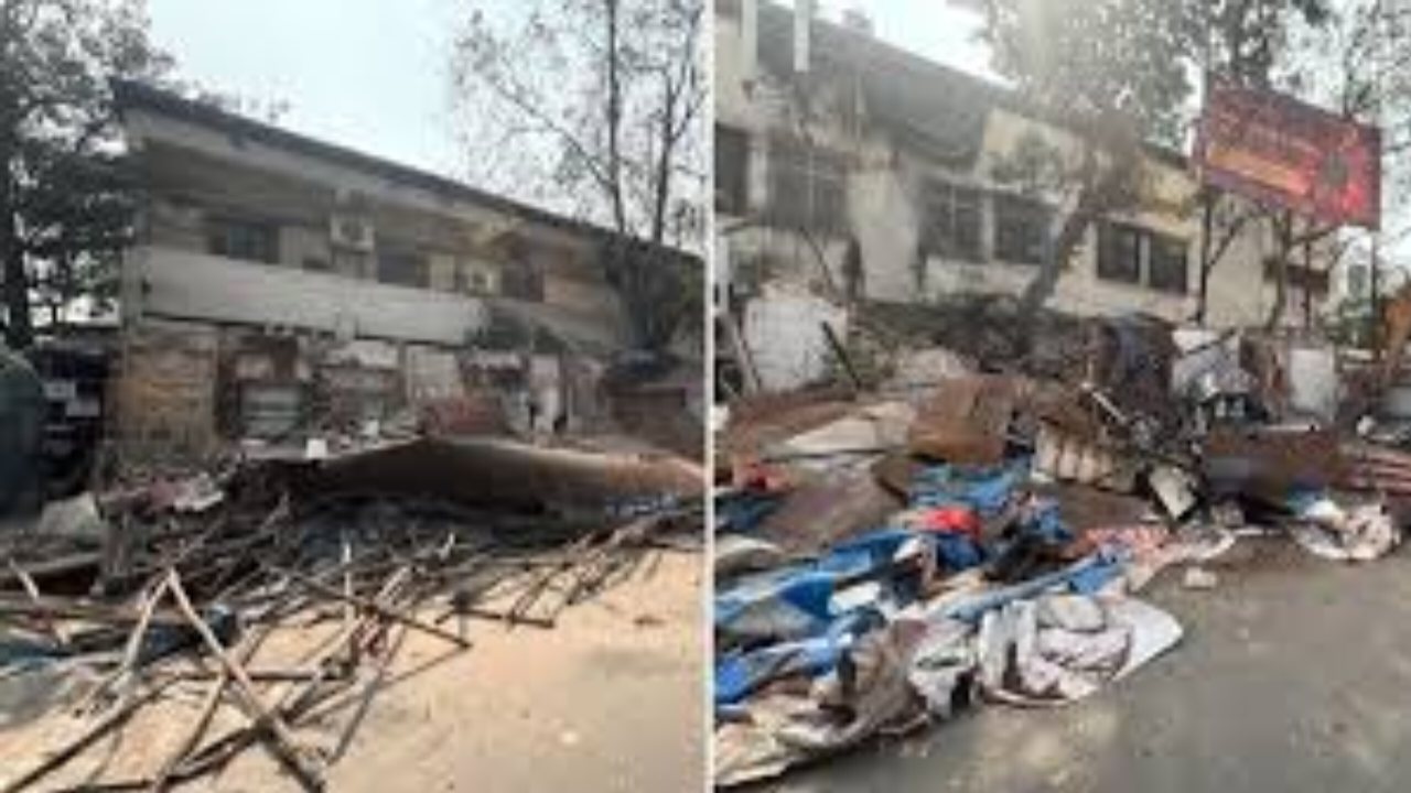 कांदिवली बीएमसी बुलडोजर कार्रवाई