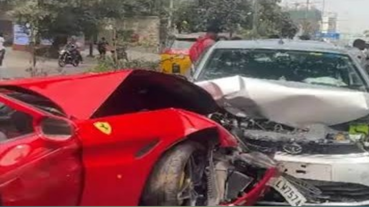 जुबली हिल्स फेरारी हादसा