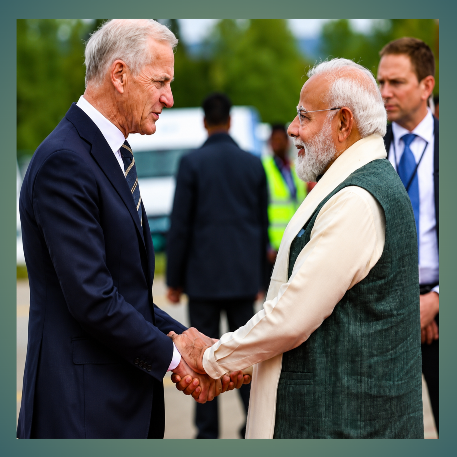 पीएम मोदी नॉर्वे दौरा