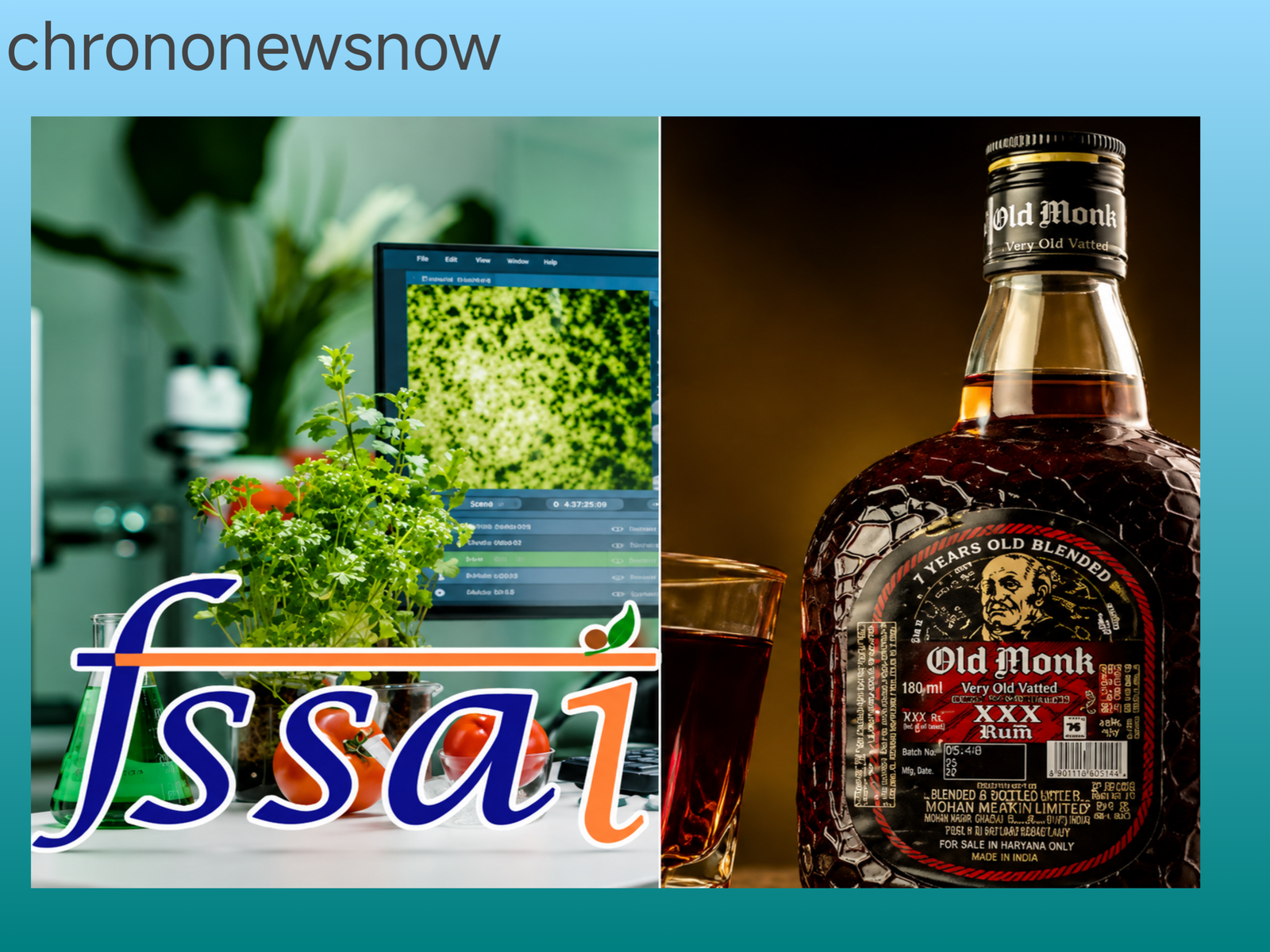 FSSAI ओल्ड मंक बैन