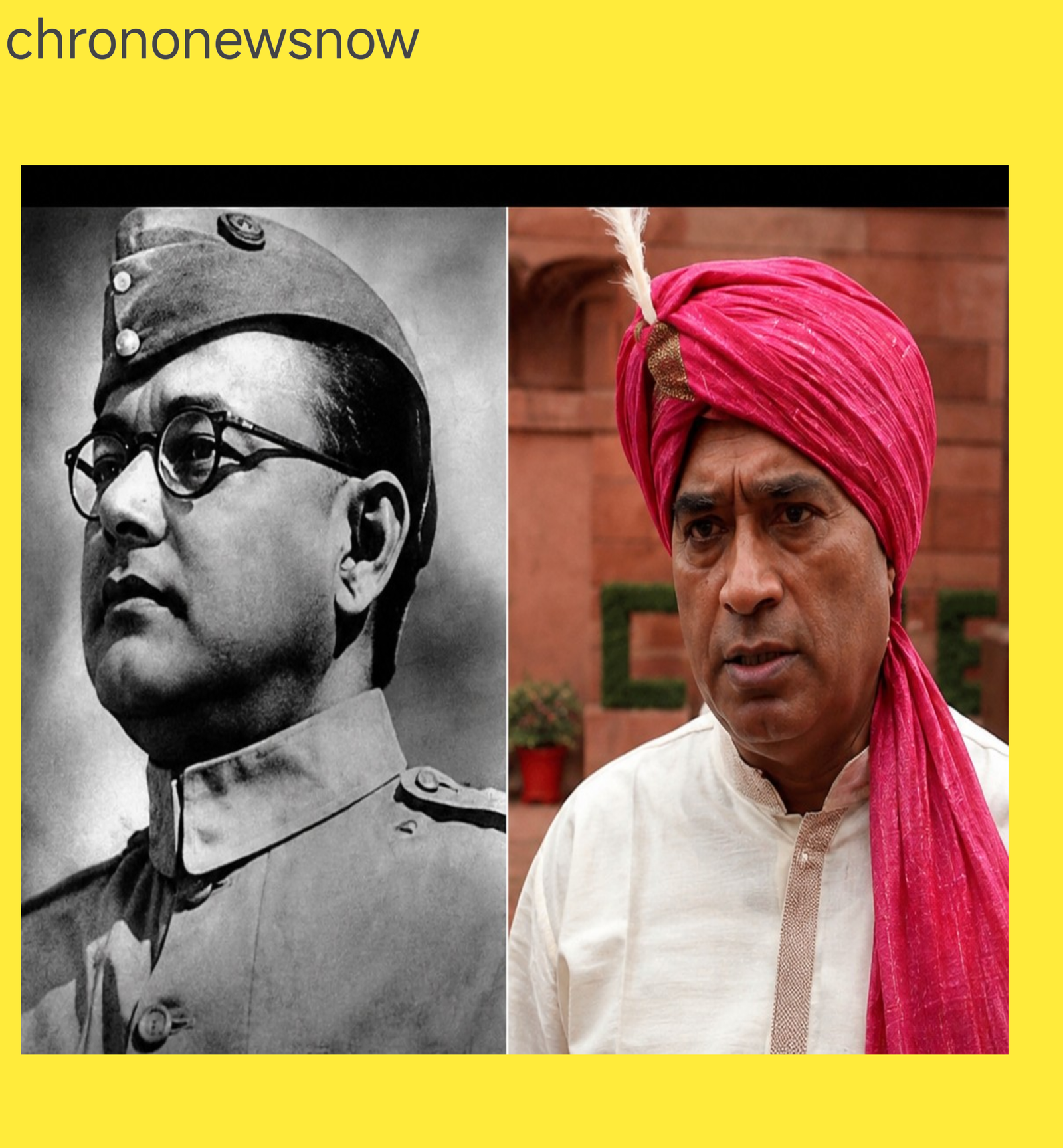 अनंत महाराज नेताजी विवाद